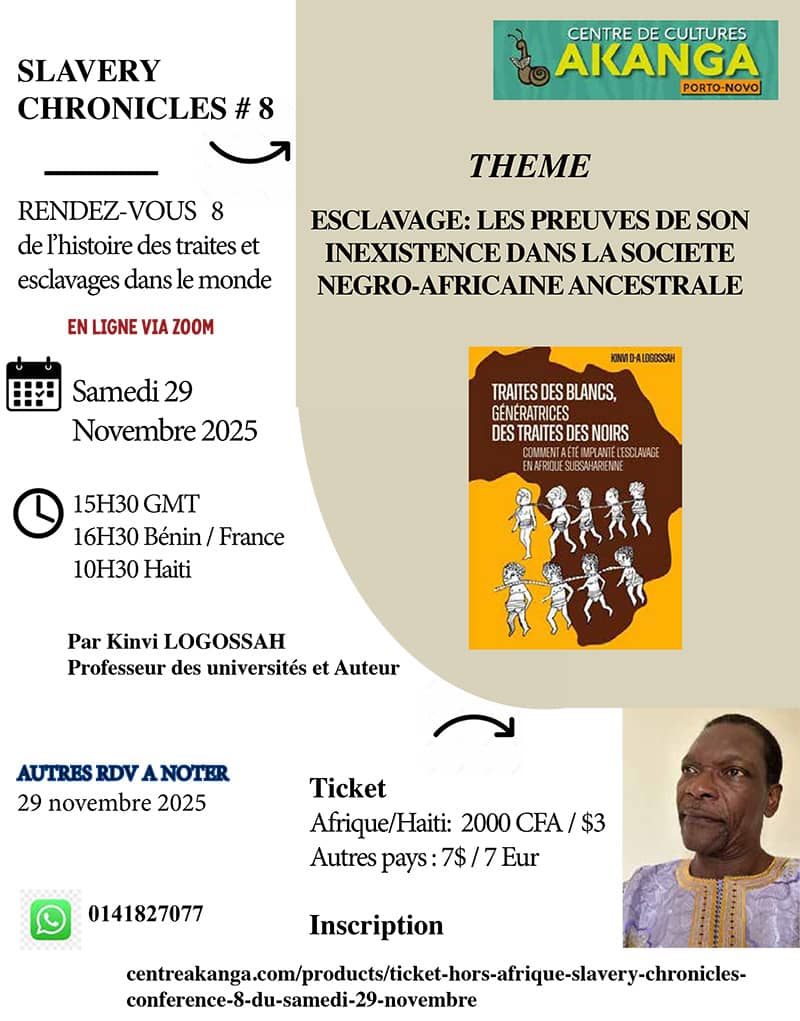 Slavery Chronicles #8 Ticket Haiti Afrique